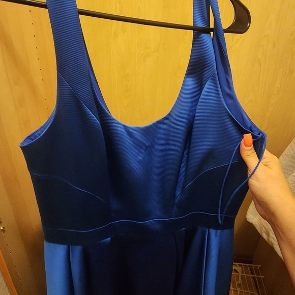 Zac Posen blue cocktail dress with pockets size 8 high quality - Picture 6 of 8